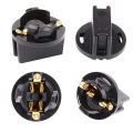 10Pcs T10 Twist Lock Plug and Play Bulb Holder Sockets T10 W5W 168 192 194 Twist Lock Wedge Bases Lamp Dash.