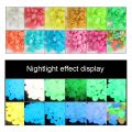 Luminous Pebbles Stones Glowing Cobblestones Colorful Gravel Pebbles Rocks Glow. 