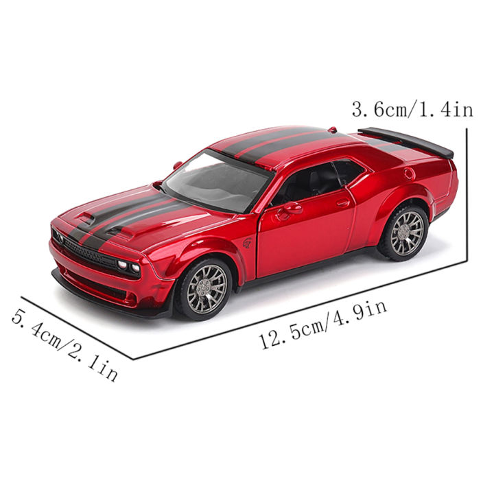 MSZ%205-inch%20alloy%20car%20model%20Dodge%20Challenger%20rebound%20function%20static%20model%20alloy%20die-casting%20car%20model%20collection%20%20toy%20-%20Image%203