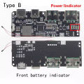 22.5W power bank 5-port bidirectional fast charging mobile power module circuit board diy motherboard set QC4+PD3.0. 