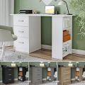 Dressing Table Computer desk office desk Studying Makeup vanity Bedroom Drawers shelves(Customize). 