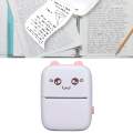 Mini Printer Portable BT Inkless Thermal Printer 200DPI Resolution Ergonomic Design Built in 1 Roll of Non Stick Thermal Paper Best Gift for Girls or Children,etc.. 