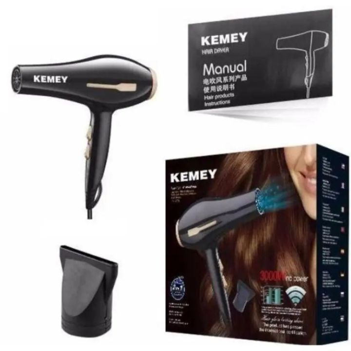 Kemey-KM-2378 -3000W ( 2 in 1 ) Powerful-Professional-Heavy-Duty-Hai