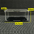 1/64 Model Cars Acrylic Display Case fit for Mini Size MiniGT Tomica Hotwheels Assembled Dust Proof Box Cabinet Toy Vehicles. 