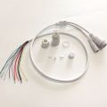 CCTV POE IP Network Camera PCB Module Video Power Cable 65cm Long RJ45 Female Connectors with Terminlas Waterproof Cable. 