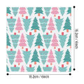 12pcs Retro Christmas Scrapbook Paper,Christmas Tree Design Single Sided DIY Craft Paper For Journal Card Making Gift Decoration. 