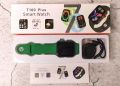 New T100 Plus Smart Watch Series 7 Bluetooth Call Rotate Button Custom Face Message Reminder Smartwatch. 
