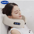 U-Shaped Memory Foam Neck Massage Pillow, Ergonomic Cervical Neck Support Cushion for Home, Car, Office & Travel. 