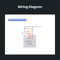 GIRIER Tuya Smart ZigBee Wall Switch WiFi Smart Button Light Switch 1/2/3/4 Gang No Capacitor Needed Works with Alexa Hey Google lightify. 