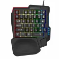 Unsharkable One-handed keyboard mechanical feel Chicken Throne keyboard and mouse set mobile game Peace Elite peripherals. 