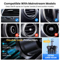 TOPK Car Phone Holder for Car Vent, Adjustable Metal Hook Cell Phone Holder with Gravity Sensor For Car Air Vent for All Phones. 