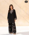 Zaria embroidery 2pc stitch cotton dress for women and stylish girls. 
