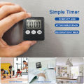 Digital Electronic Kitchen Timer Multi-Function Electronic Timer Stopwatch LCD Display for Sports Exercise Baking Cooking. 