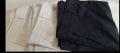 Linen slimfit slant pockets with zipper laddies elegant trousers. 