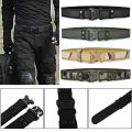 Men's Belt Outdoor Belt Oxford Cloth Belt Mountaineering Belt Nylon Wide Waist Belt Work Belt Neutral Belts.