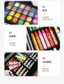 color art kit 145 pieces metal kit Artist Colour Set Unicorn Color Box With Multiple Coloring Kit,Professional Drawing Color Pencils,Water Colors,Oil Pastel,Sketches&Acrylic Paint Brush For Art Craft (Random Color Box). 