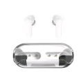 Amgras Future V Pro New TWS V5.3 Wireless Earbuds Bluetooth With ENC Ultra Slim Transparent ear buds Touch Control earbuds With Noise Cancellation HiFi Stereo Sound Gaming Earbuds with Water Resistant. 