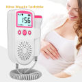 Fetal Doppler Hand-hold Pocket Portable Sound Baby Heart Pregnancy 3.0MHz Ultrasound Fetus Detector Machine Beat Monitor. 