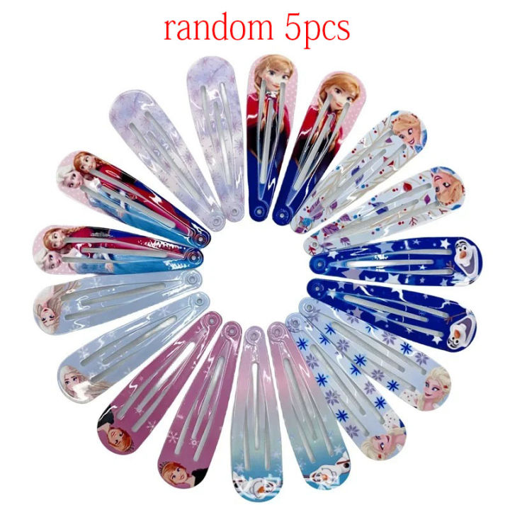 Random%205/10pcs%20Frozen%20Elsa%20Hair%20Clip%20Children's%20Cute%20Disney%20Hair%20Accessories%20Digital%20Printed%20Hair%20Clip%20Minimalist%20Birthday%20%20-%20Image%207