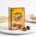 Opus Chocolate with Caramel 40 Pieces Box Rich Chocolate and Caramel Sweet Treat. 
