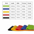 1-10Pcs Portable Fitness Equipment, Rubber Resistance Band, Yoga Gym, Elastic Gum Strength, Pilates, Crossfit Women'S Exercise.
