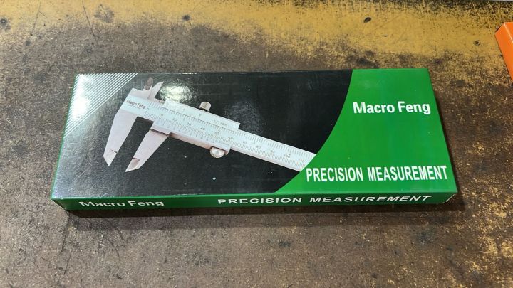Vernier calliper stainless steel range 0-150mm, zero error rate