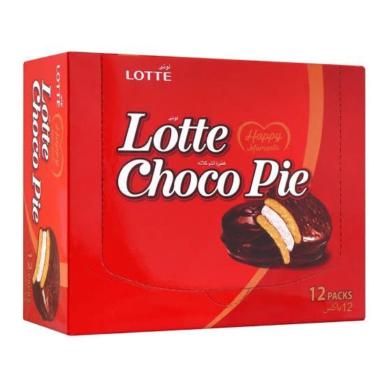 Lotte Choco Pie 12's In Box