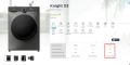 Midea 12Kg invertor DC Automatic Front Load Washer Dryer Combo Laundry Washing Machine Dryer commercial self service clothes dryer. 
