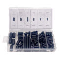 105PCS Vacuum Cap Plug Kit Assorted Vacuum Plugs Hose End Cap For Automobile Crburetor Modern Cap Kit.