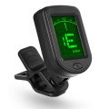 Guitar Tuner For All Instruments Clip on Electronic Tuner for Guitar Bass Ukulele Violin Mandolin Banjo.