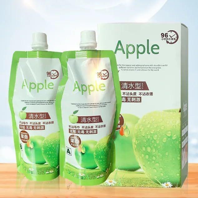 Apple Hair Colour 96 Natural Brown 100% Amonnia Free