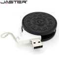 JASTER Biscuit shape USB Flash Drive candy pendrive little mini funny pendrives 4GB 8GB 16GB 32GB 64GB cookie usb disk best gift. 