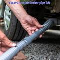 3/4/ 5m Caravan Sewer Pipe Kit Foldable RV Trailer Sewer Hose With Adjustable Adapter And Clamp Leakproof RV Hose Rv Accessories. 