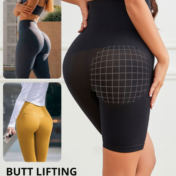 Shapewear%20for%20Women%20High%20Waist%20Trainer%20Panties%20Tummy%20Control%20Hip%20Butt%20Lifter%20Shorts%20Slimming%20Sheath%20Ladies%20Mid%20Thigh%20Body%20Shaper%20-%20Image%205