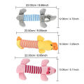 Dog Cat Fleece Toys Elephant Duck Pig  Chicken Legs  Pet Funny Plush Toys Fit for All Pets Popular Squeak Chew Sound Dolls. 