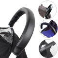 Baby stroller Handle PU Leather Pushchair Armrest Case Protective Cover For Pram Stroller Universal Anti Slip Cover Pad Soft Co.