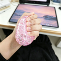Hot Mini Glitter Dumpling Pressure Ball Sensory Squeeze Toy Realistic Steamer Bun Stress Reliever Soft Pinch Decompression.