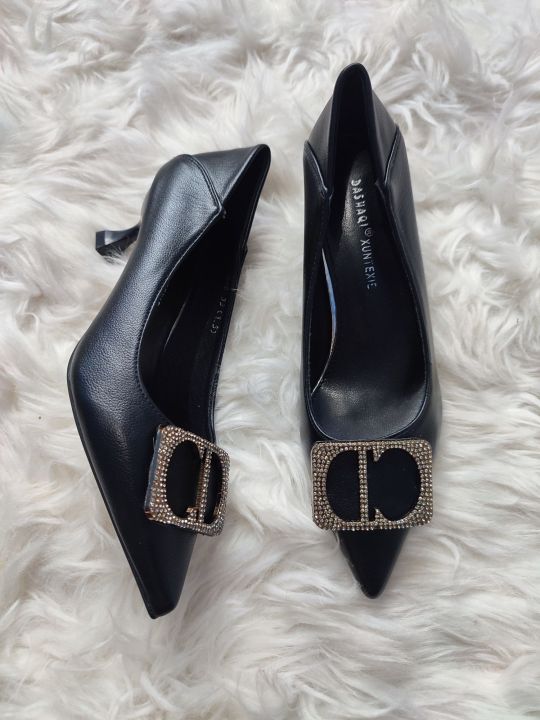 Rhinestone%20Buckle%20Decor%20Shoes%20For%20Women%20-%20Image%204