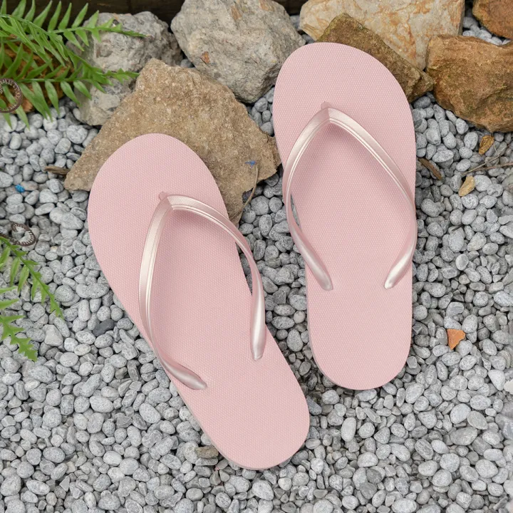 Women's%20summer%20casual%20solid%20colour%20lightweight%20comfortable%20non-slip%20bathroom%20beach%20pool%20EVA%20round%20head%20flat%20bottom%20flip-flops%20-%20Image%208