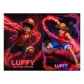 6 in 1 Anime Poster Pack – Luffy, Naruto, Goku | A5 5.8 × 8.3 inch Premium Glossy Print Cards for Wall Décor & Gifts. 