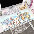 Anim Pokémon Pikachu  Leather Mouse Pad Pokémon Gaming Extra Large Gaming Keyboard Desktop Pad Children's Writing Table Mat. 