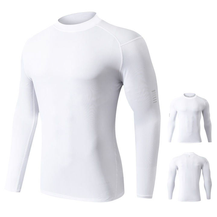 Kitty%20mall%20men's%20long%20sleeve%20sports%20shirt%20Pro%20Combat%20compression%20shirt%20reflective%20logo%20on%20sleeve%20%5Bkanom%5D%20Ready%20to%20ship%5D%20-%20Image%202