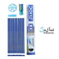 Doms Pencils 1 Packet Set Of 10 Pcs(1 Eraser+1 Sharpener). 