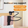 Lazy Holder Spiral Base Bed Top Lazy Artifact Bedhead Phone Tablet Stand for IPad 11 Air Redmi Pad Pro Galaxy Tab Bedside Mount.