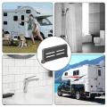 RV Fold-Down Shelf Wall-Mounted Foldable Storage Holder Folding Display RV Wall Shelves for Shower Gel Shampoo Smartphones Books. 