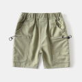 Cotton Children Brown Short Pants for Boys 2 to 3 4 5 6 7 8 Years Kids Shorts 2025 Beach Shorts Casual Loose Toddler Boy Shorts. 