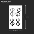 Berserker Temporary Tattoo,Lasts To 15 Days New Technology Magic Waterproof Semi Permanent Sticker.. 