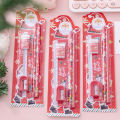🚗Ready to ship from Thailand🚗Stationery Set Christmas Stationery Set cartoon Christmas gift new year pencil set. 