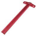 600mm T Type Wood Measure Ruler Square Ruler Right Angle Scribe Gauge. 