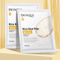 BIOAQUA Rice Raw Pulp Moisturizing Face Mask Sheet Pack of 4 & Pack of 1. 
